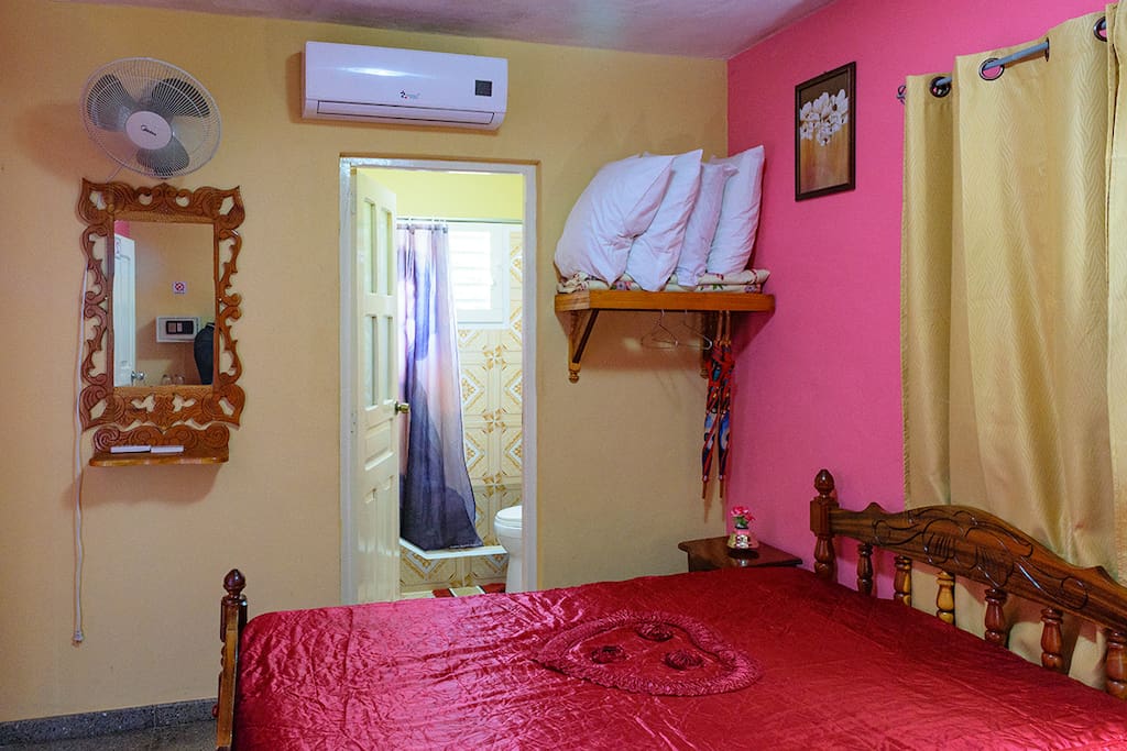 Room 2 with private bathroom.