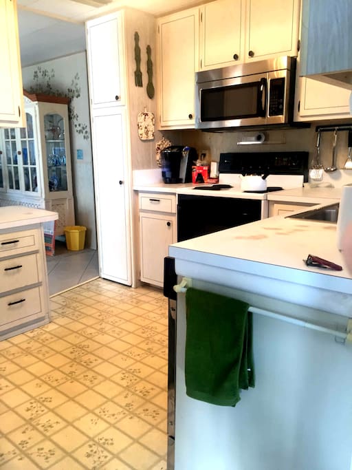 Kitchen shot from outside door