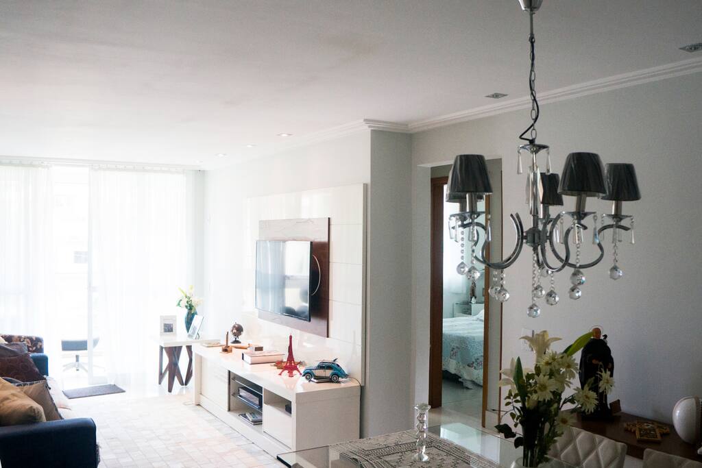 Sala para se sentir em casa