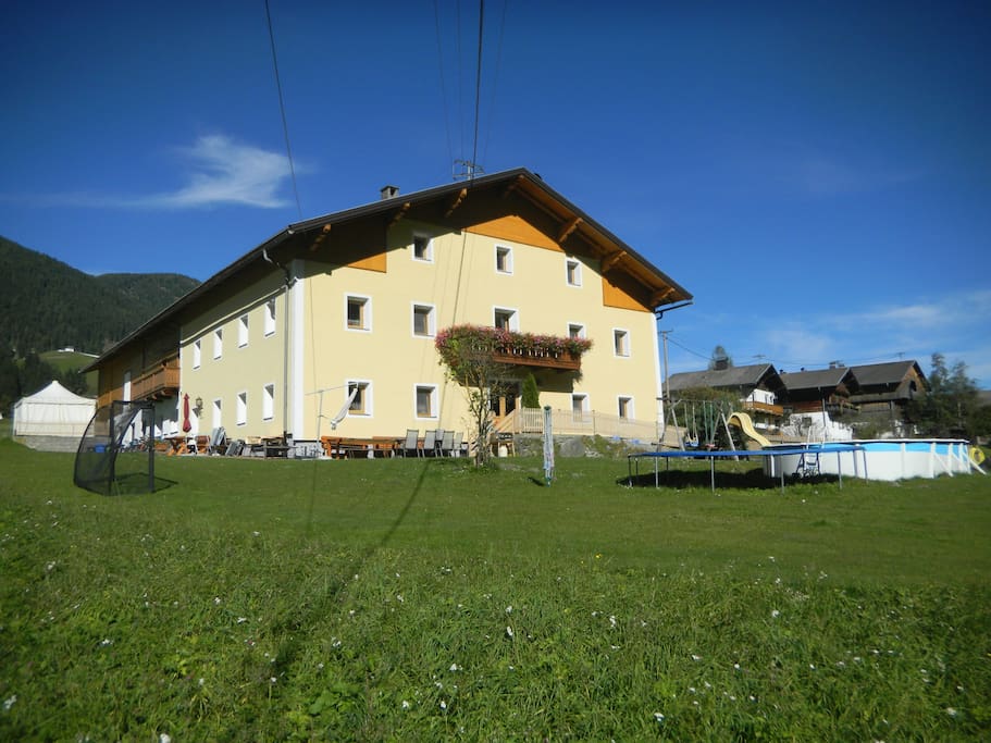 Ferienhaus-Sommerfoto