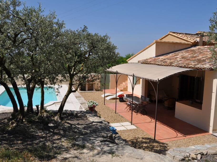 Covered terrace