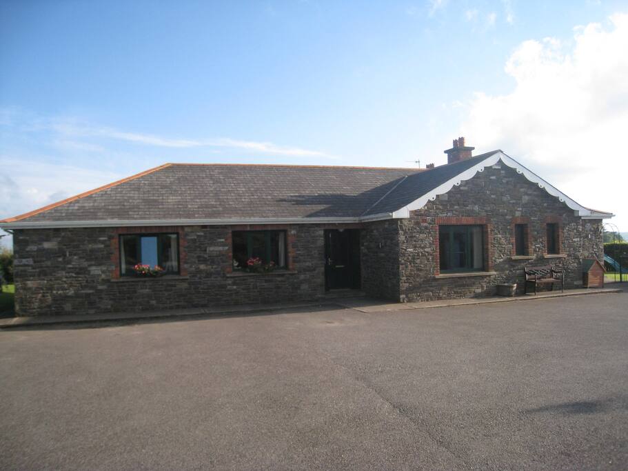 Front view of house