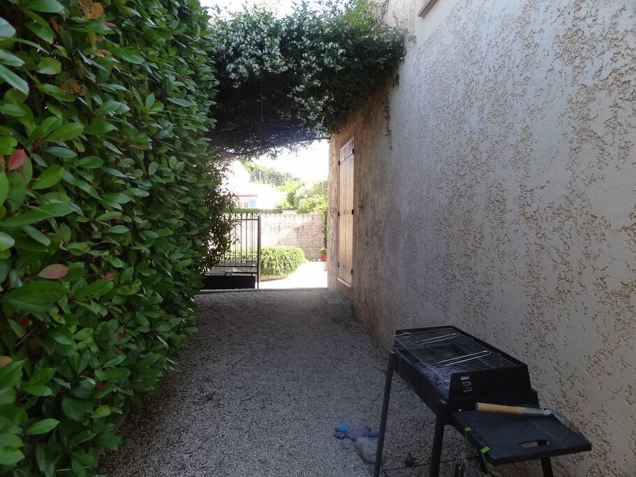 Espace barbecue