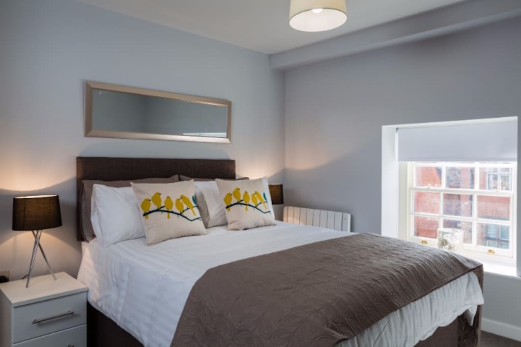 relaxing double bedroom