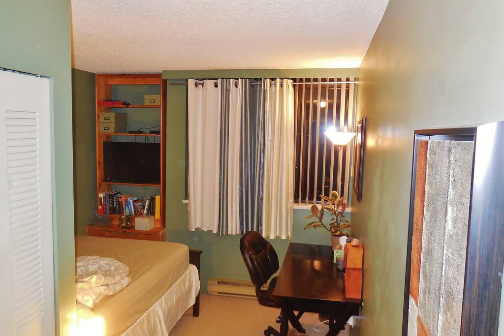 Guest bedroom view from various angles