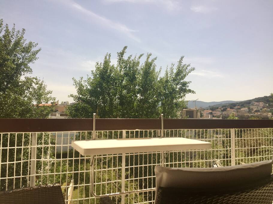 Relax on the balcony