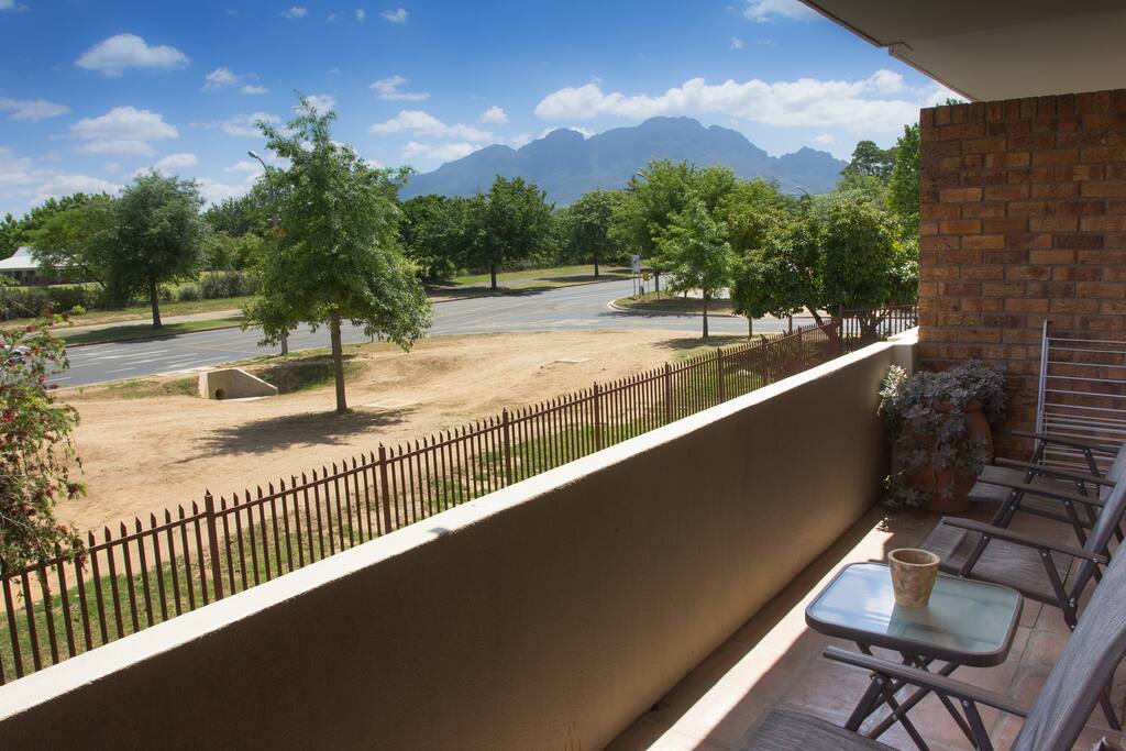 View from balcony