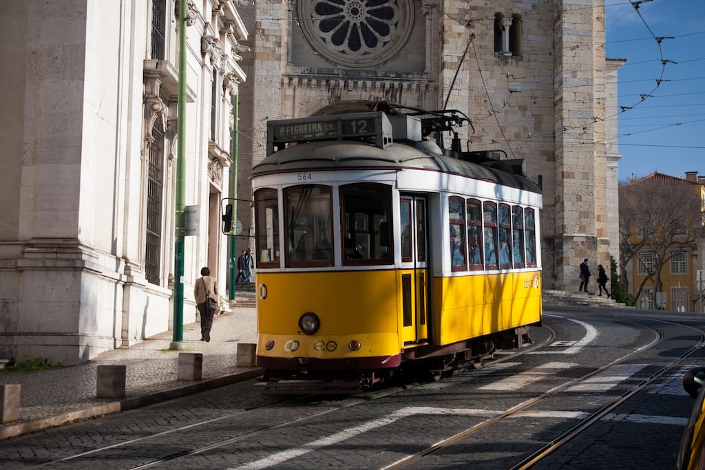 Catch the 18 and 15 tram on your doorstep