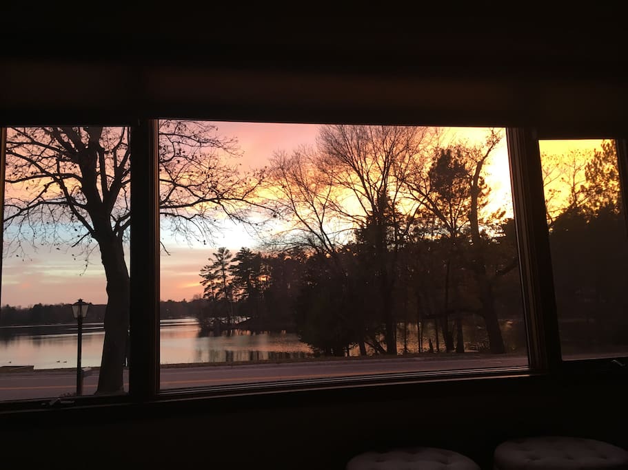 Fall View over lake