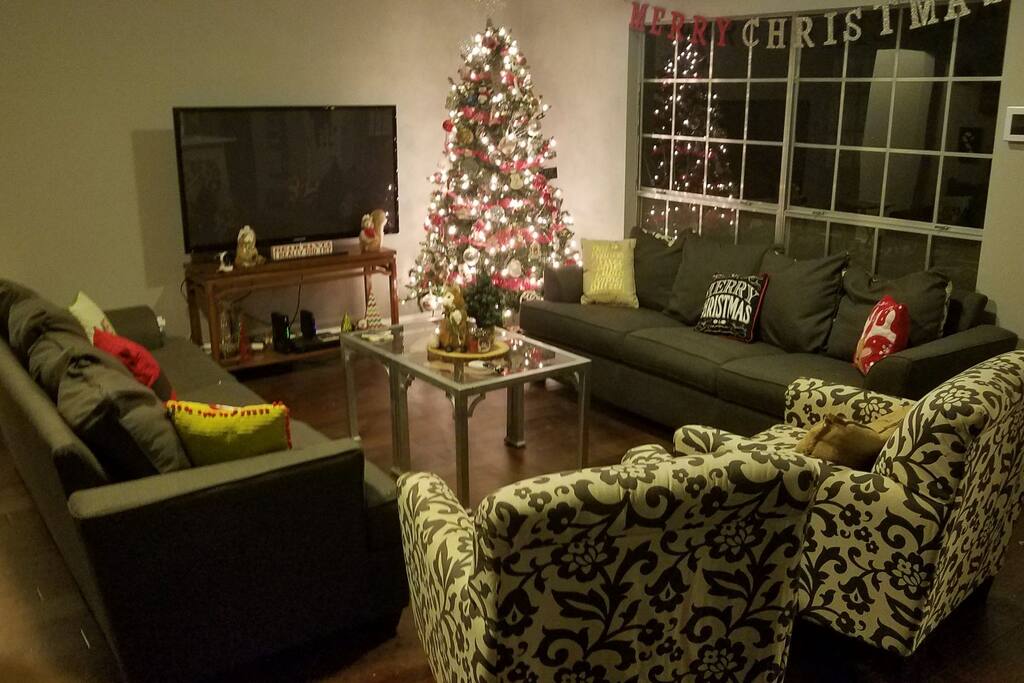 Access to living room.