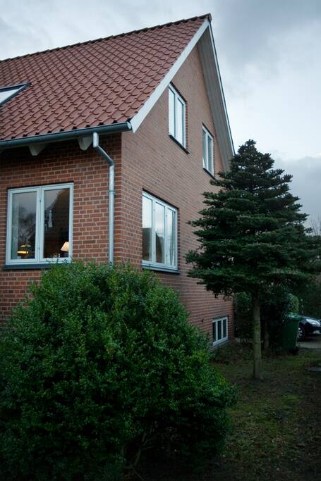 Huset, nordlige gavl
