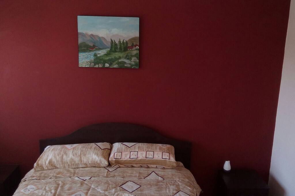 dormitorio matrimonial con terraza