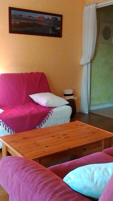 Canapé lit confortable