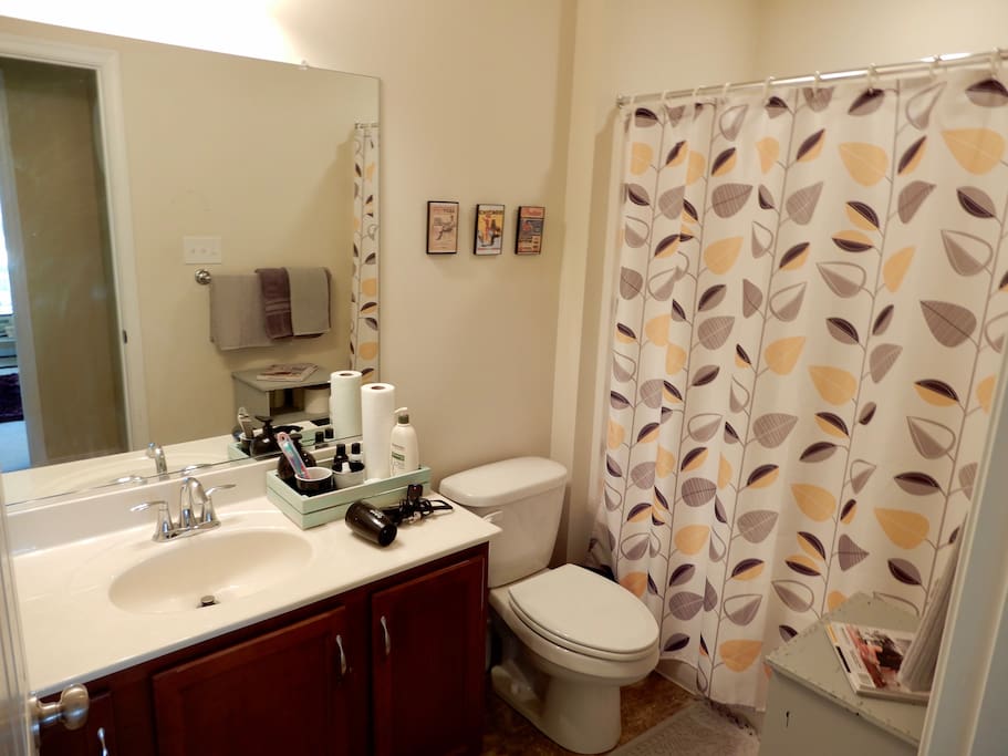 Private and spacious bathroom