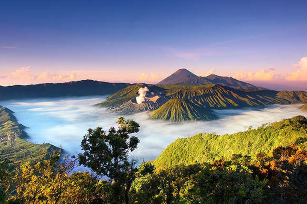 Bromo Tengger Semeru National park is near from the homestay