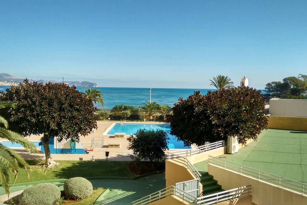 Swimming-pool view
