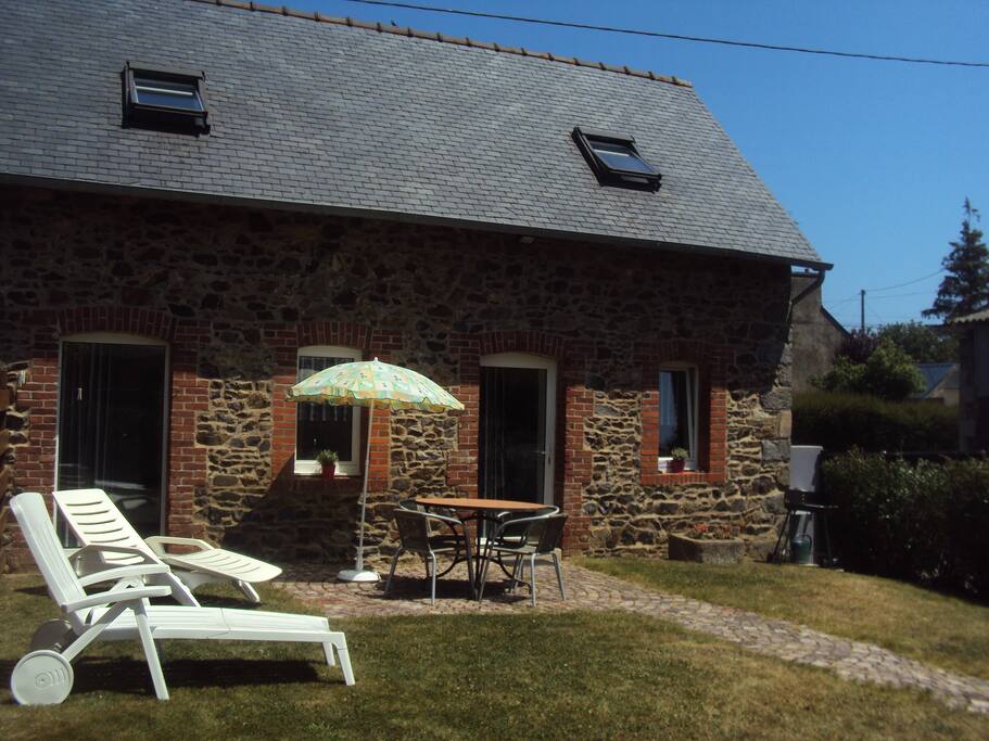 devant de la maison