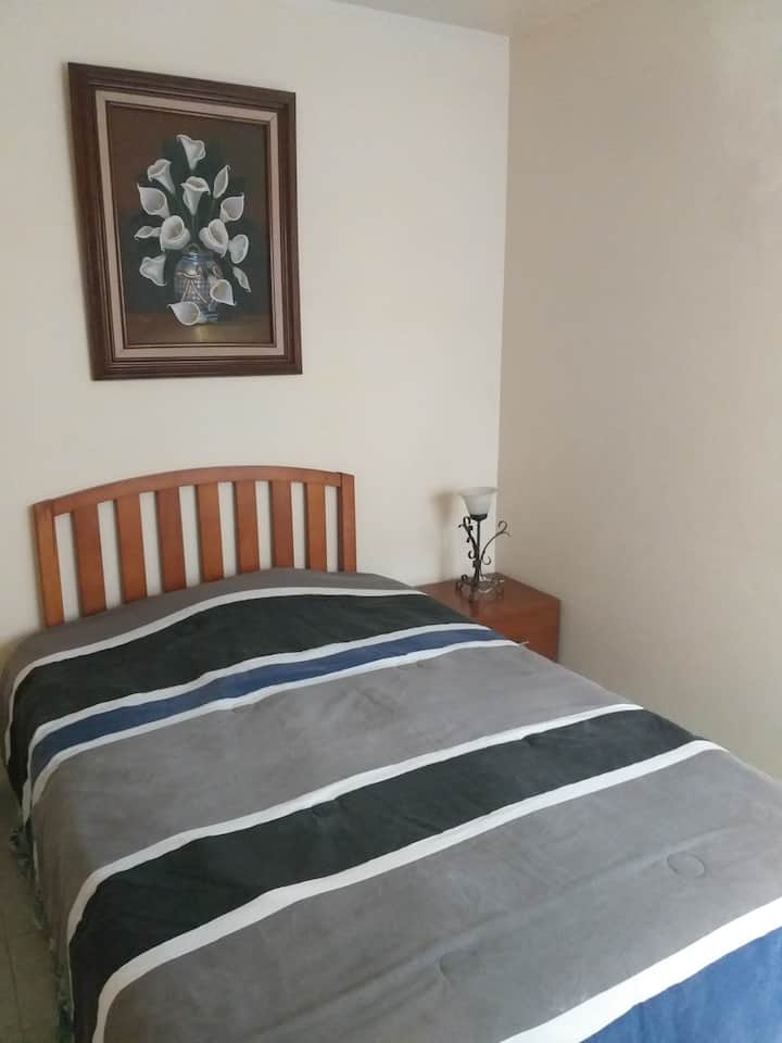 Recamara 1 cama Matrimonial