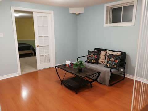 Successful Airbnb property: Entire Suite : Private Place in Pickering Village in Ajax