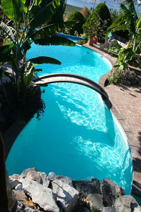 Pool shared with others on the property