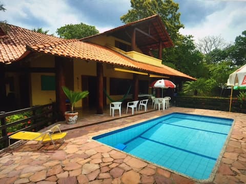 Beach House with pool Alter do Chao