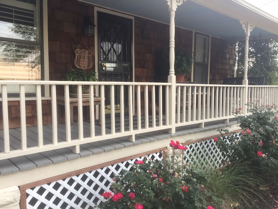 Beautiful front porch