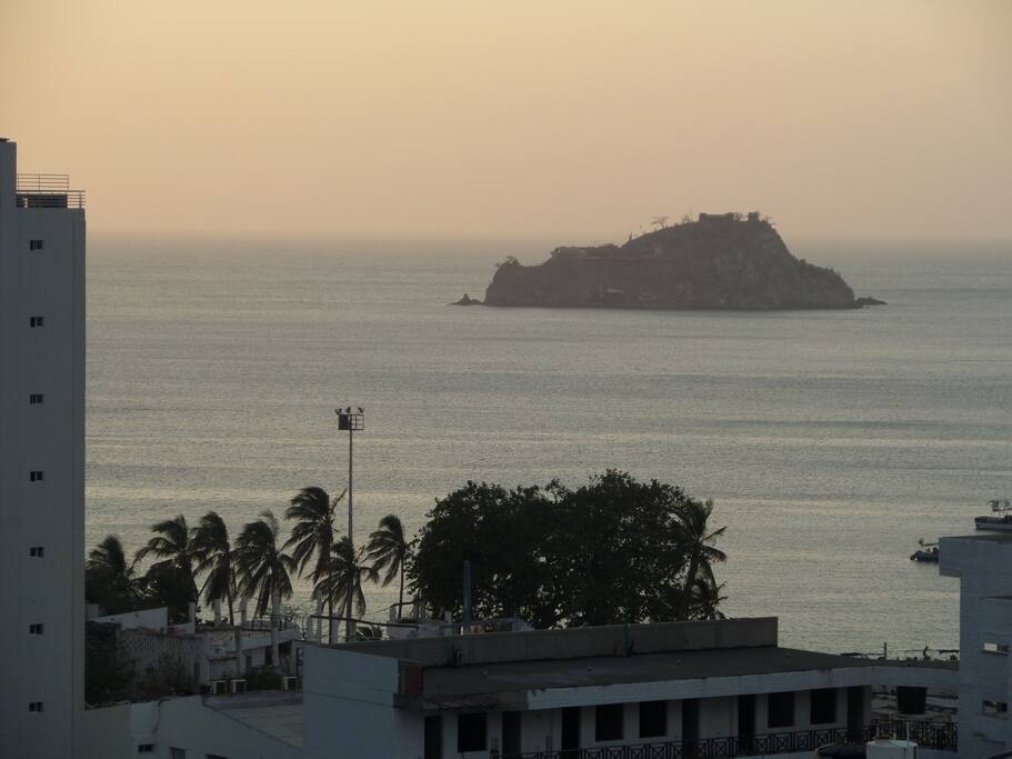 Vista del Morro desde el balcón