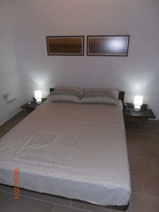 Bedroom with double bed