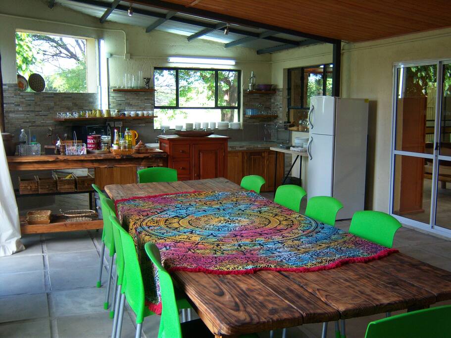Comedor con aire acondicionado