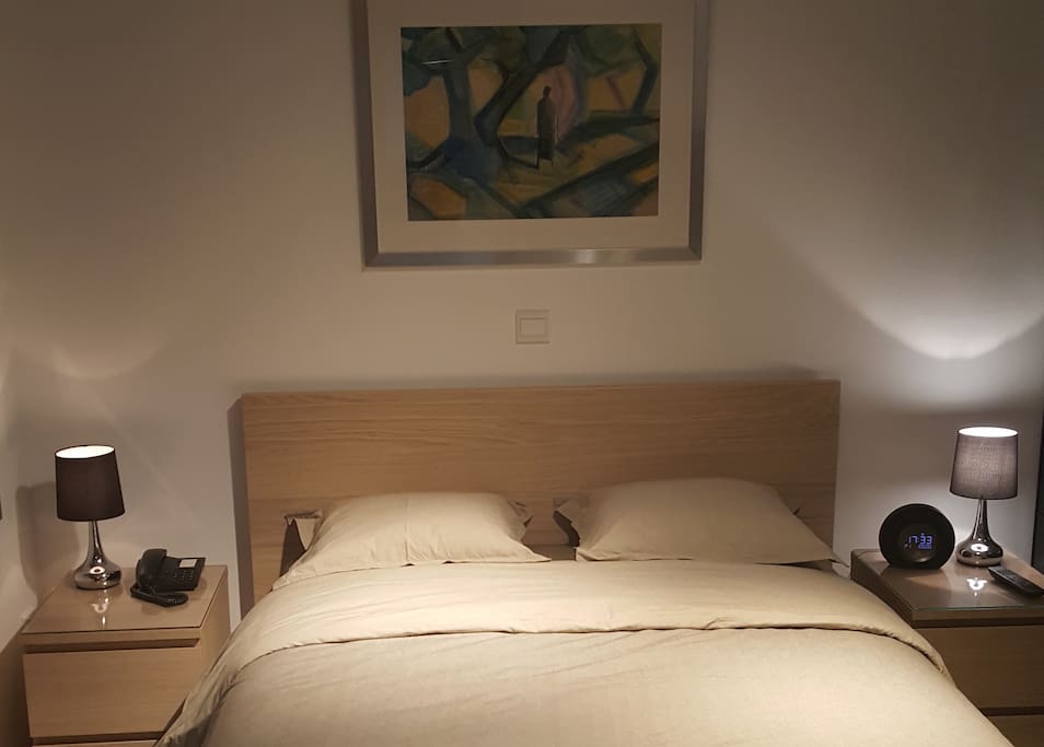 Brand new furniture and equipment. Top of the range mattress