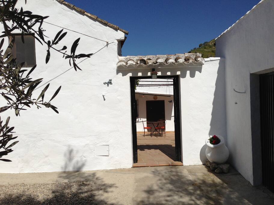 Entrance to courtyard
