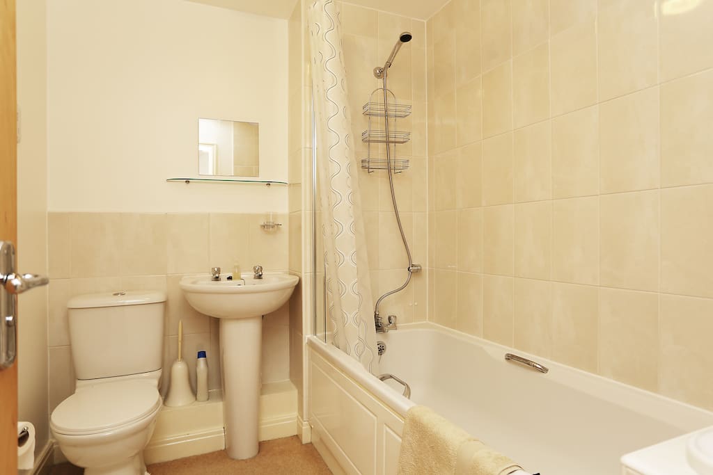 Bathroom. (shared sometimes with only one other guest)
