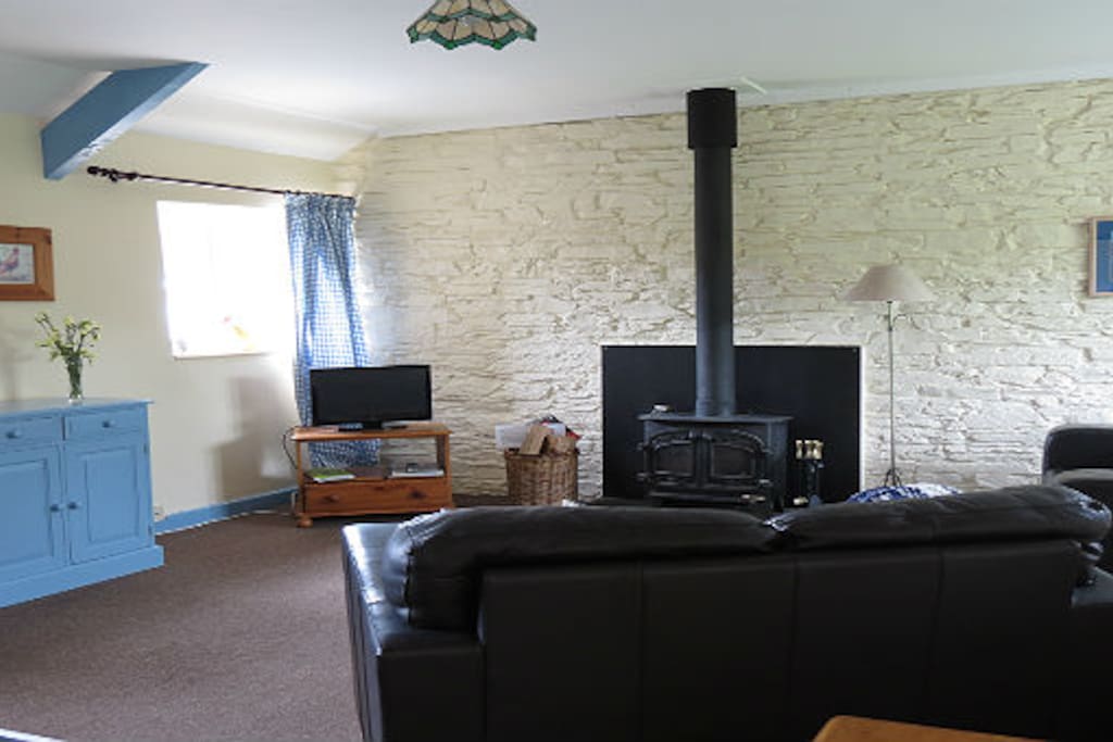 Lounge with Wood Burning Stove