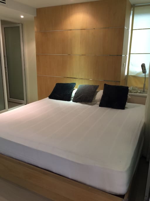 Bed room with attach toilet