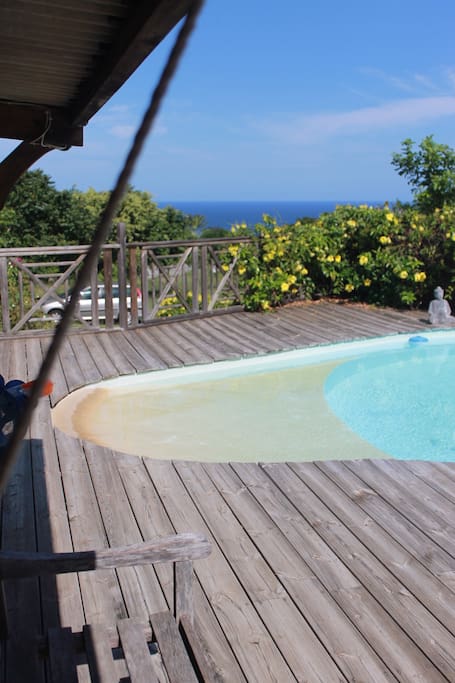 piscine vue mer