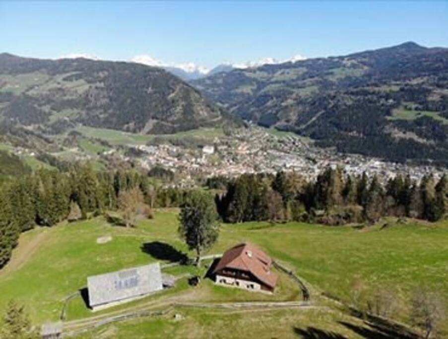 Hütte mit Blick auf Murau