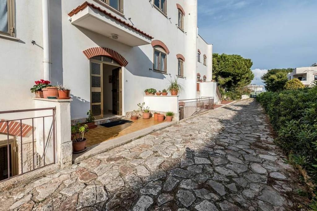 L'ingresso della nostra casa.