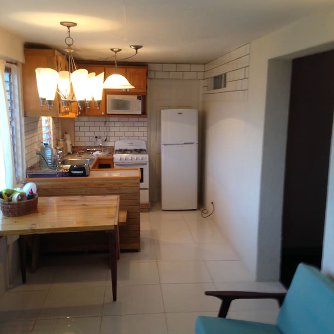New stove and fridge