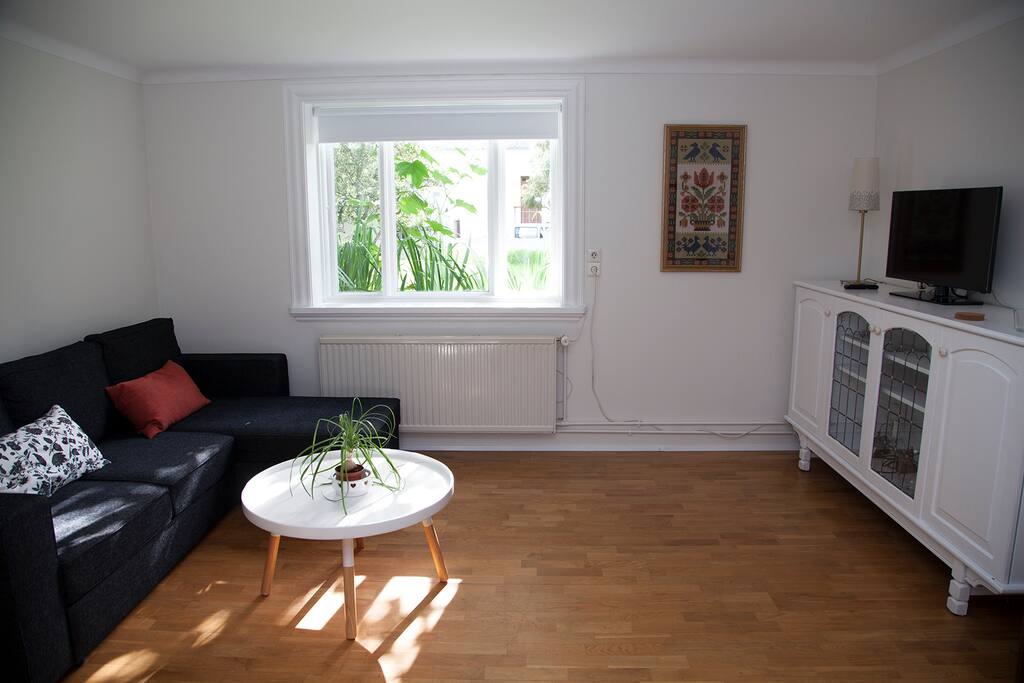 The living room