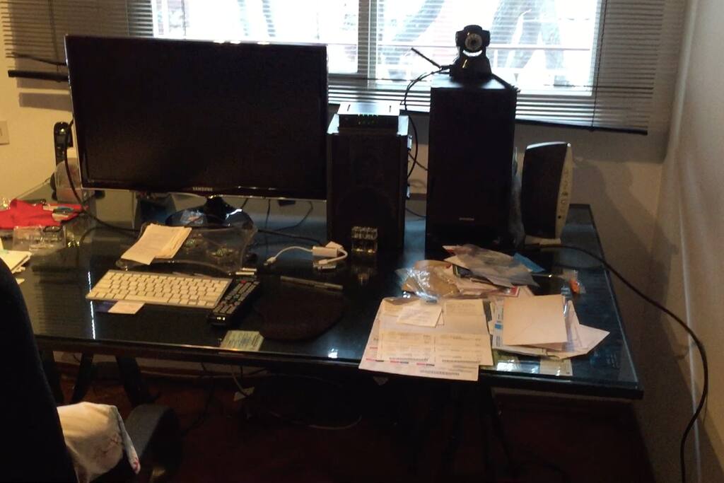Complete office with HI SPEED Internet and wifi