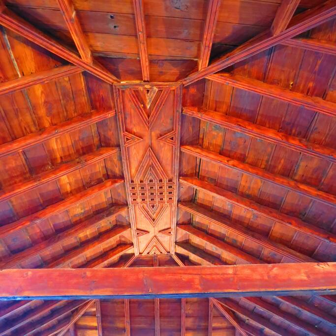 Plafond du salon