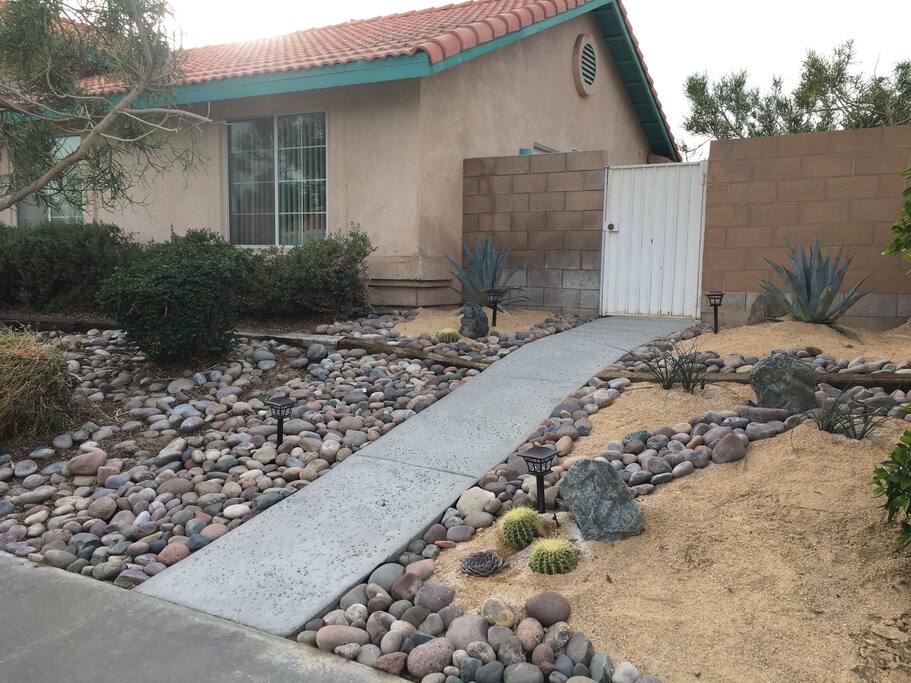 Gate to your private entrance