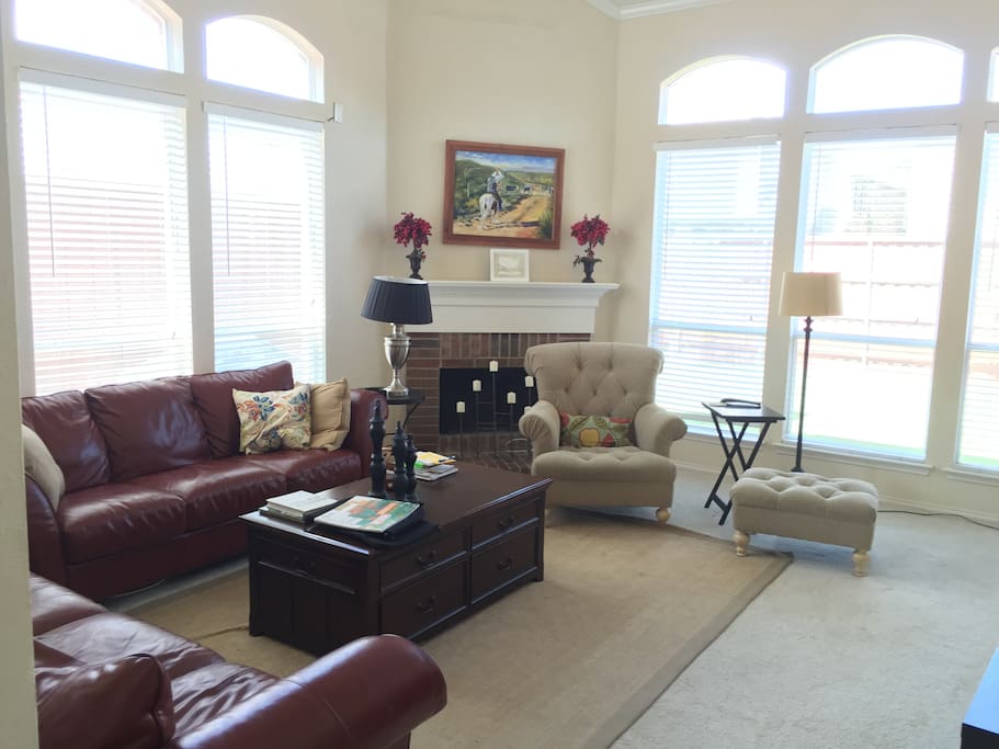 Family living area.