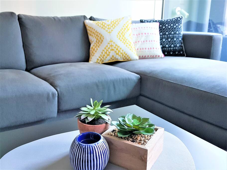 Comfortably furnished