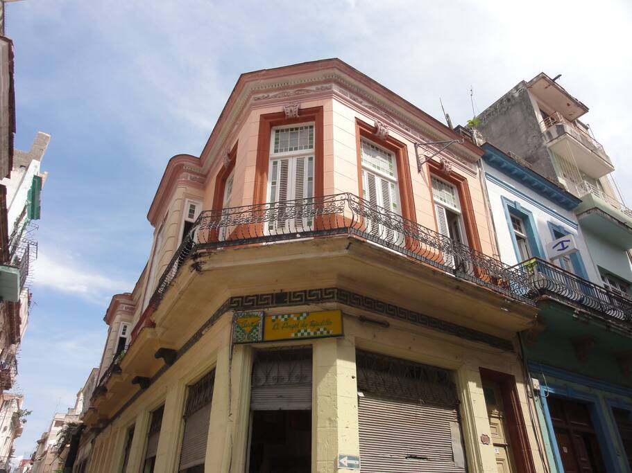 The house (upstairs)!