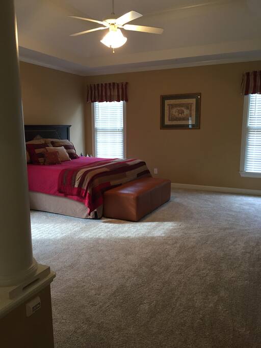 master bedroom king bed