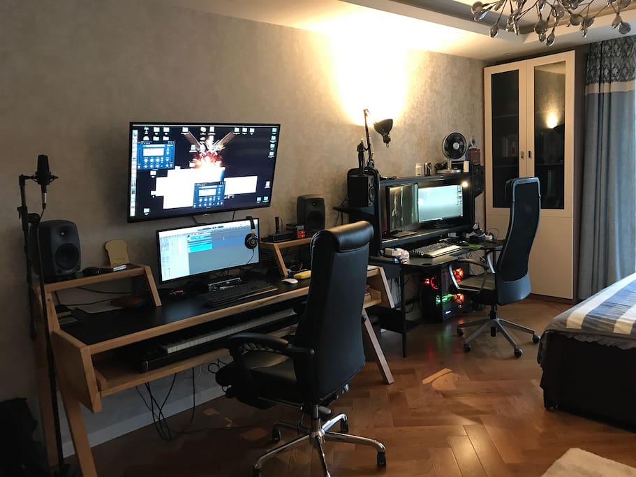 音乐工作桌