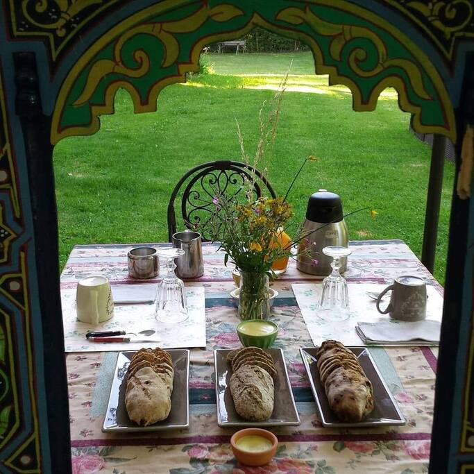 Un petit déjeuner copieux