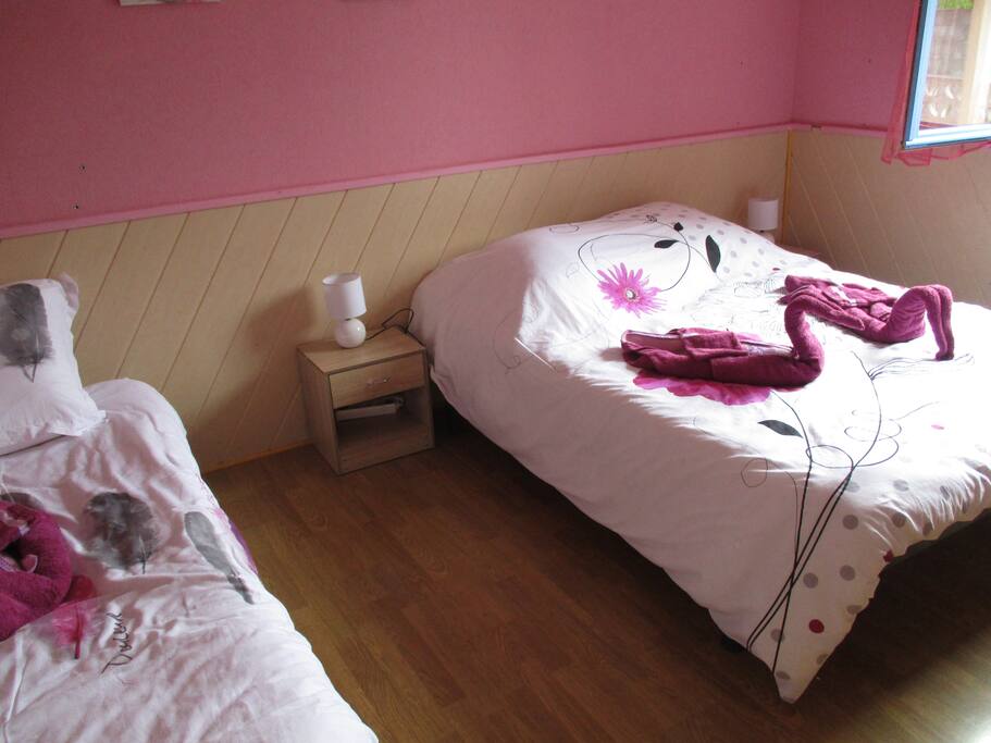 chambre 2 lits
