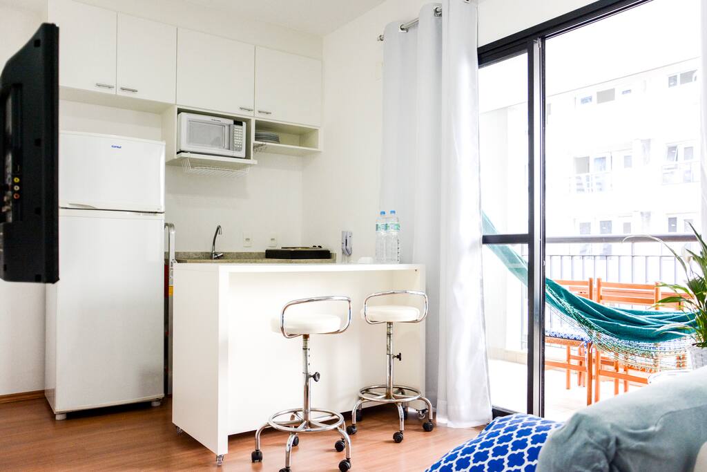 Apartamento tipo STUDIO - 1 dormitório novíssimo bairro Saúde